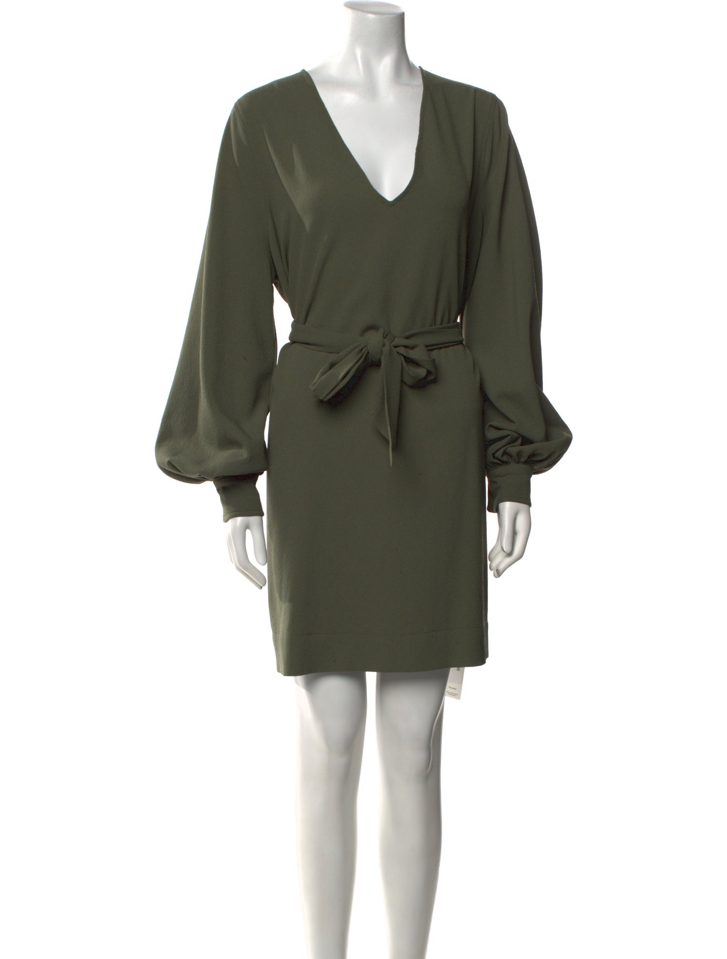 Ganni V-Neck Mini Dress