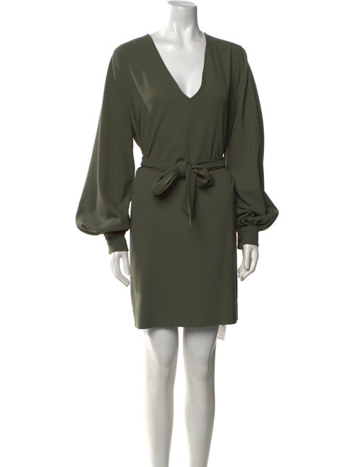 Ganni V-Neck Mini Dress