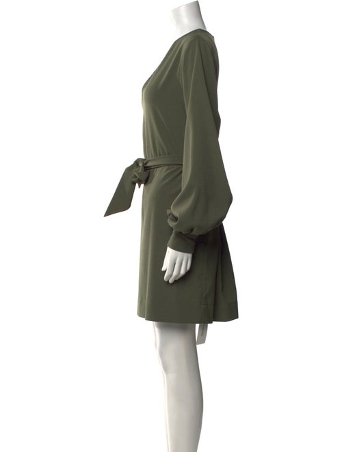 Ganni V-Neck Mini Dress