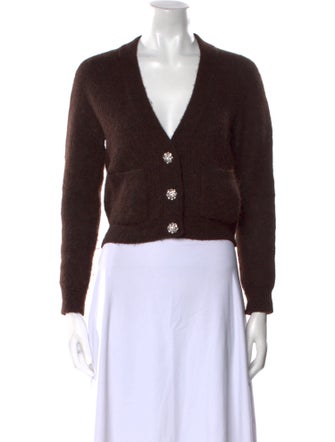 Ganni V-Neck Sweater