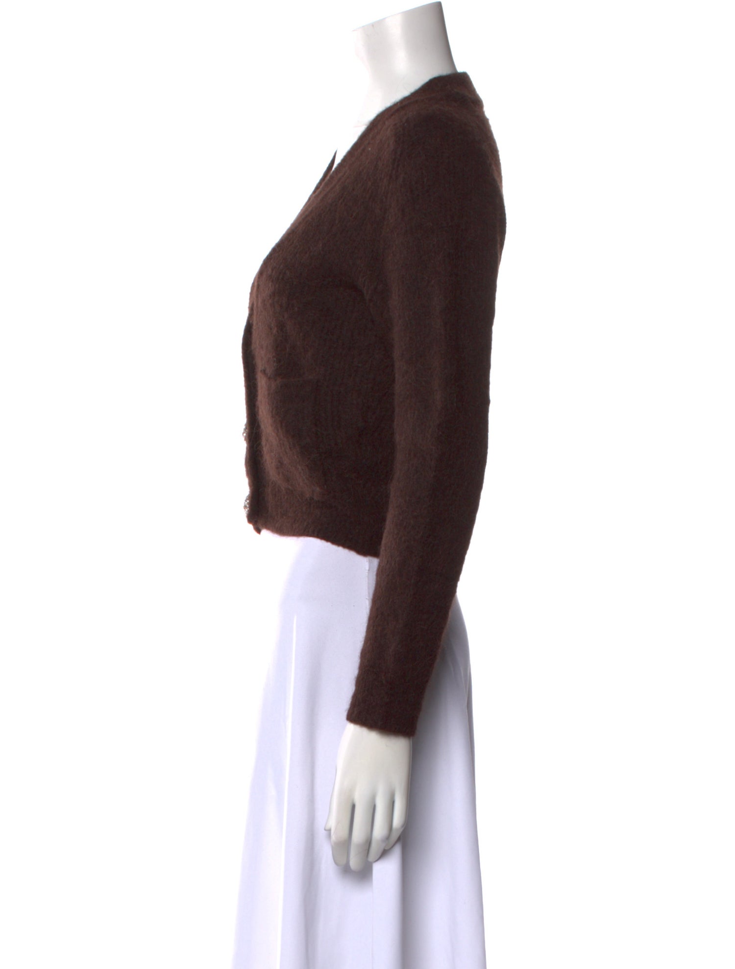 Ganni V-Neck Sweater