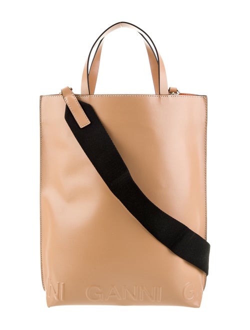 Ganni Leather Bucket Bag