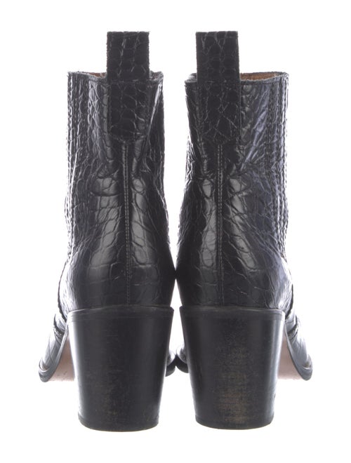 Ganni Leather Chelsea Boots