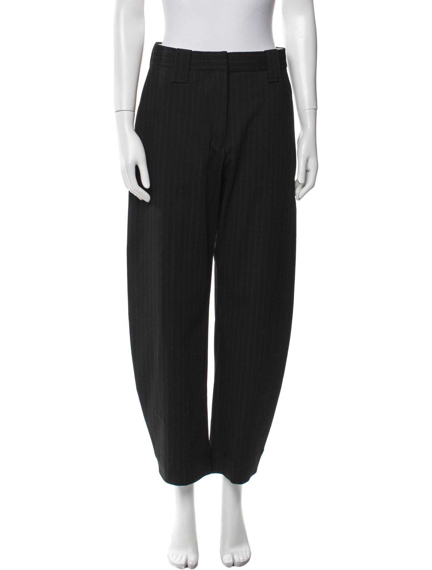 Ganni Striped Straight Leg Pants