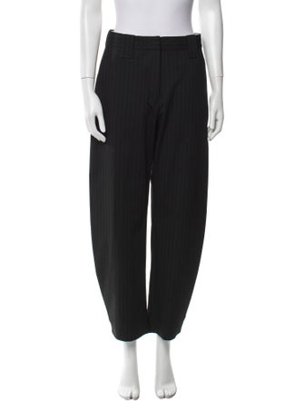 Ganni Striped Straight Leg Pants