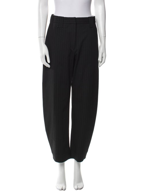 Ganni Striped Straight Leg Pants
