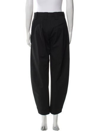 Ganni Striped Straight Leg Pants