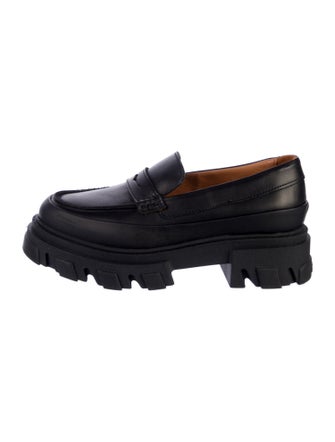 Ganni Leather Loafers