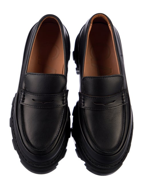 Ganni Leather Loafers