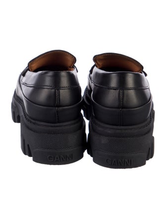 Ganni Leather Loafers