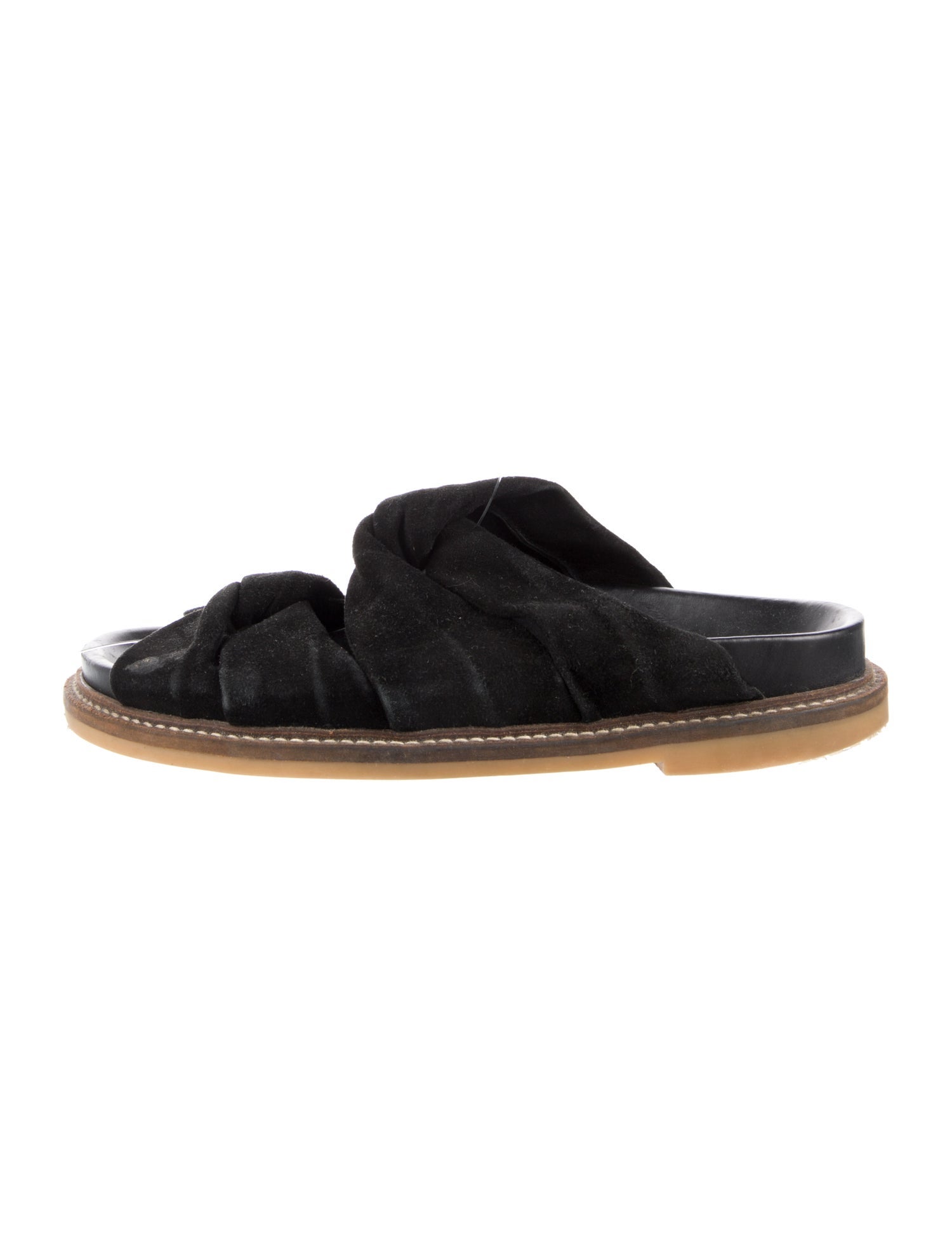 Ganni Suede Slides