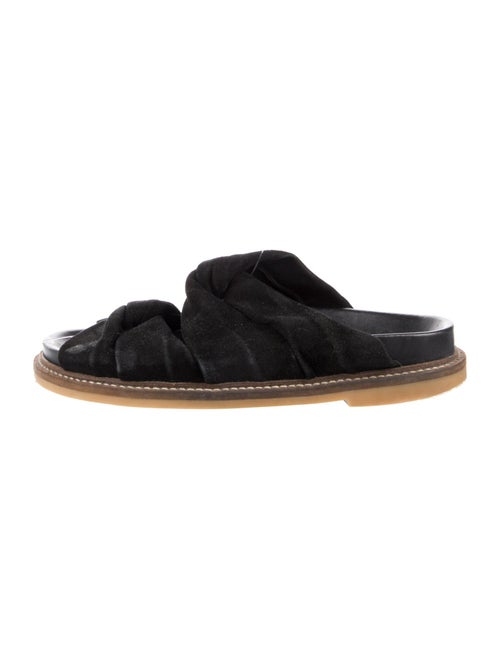 Ganni Suede Slides