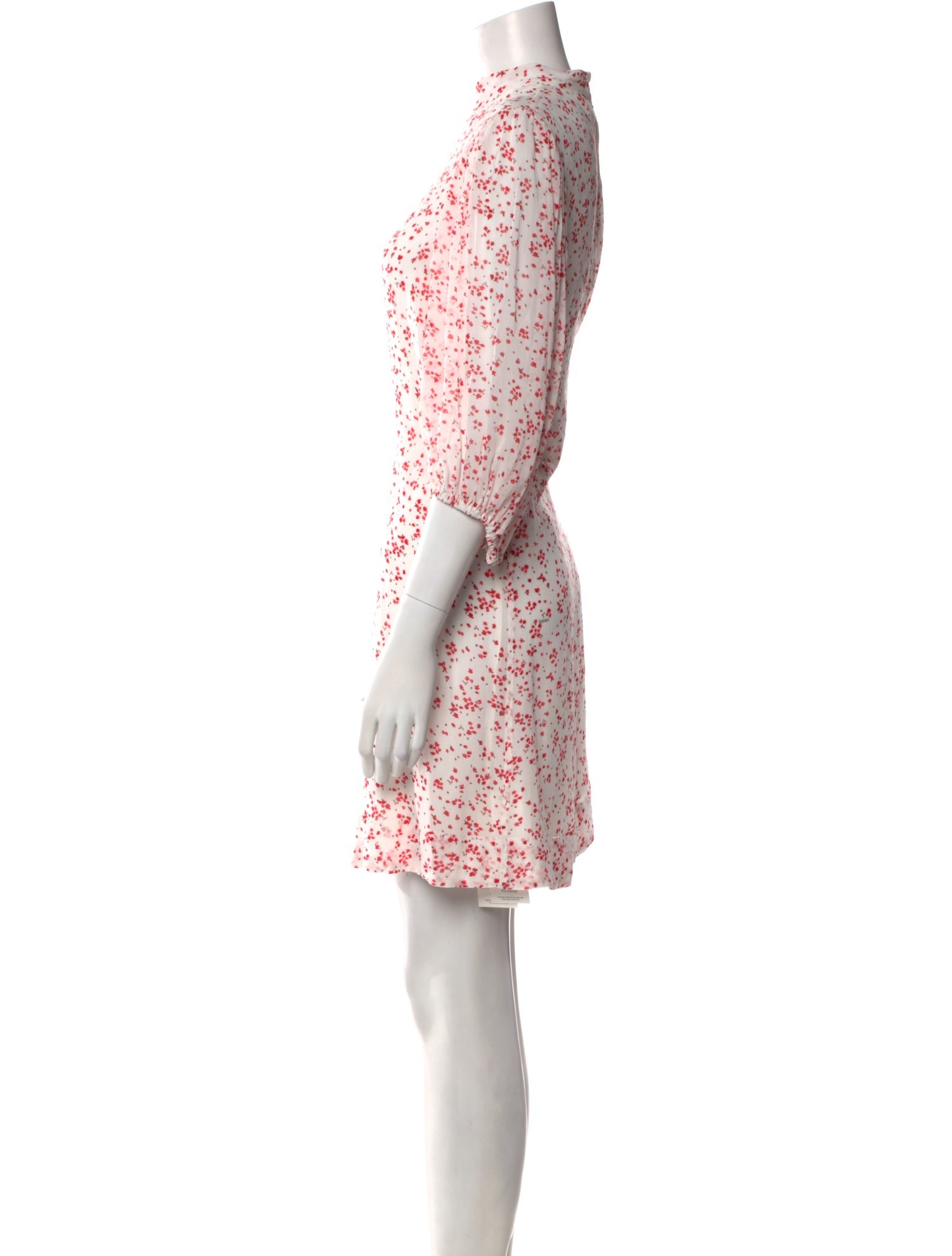 Ganni Floral Print Mini Dress