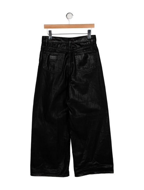 Ganni High-Rise Wide Leg Jeans