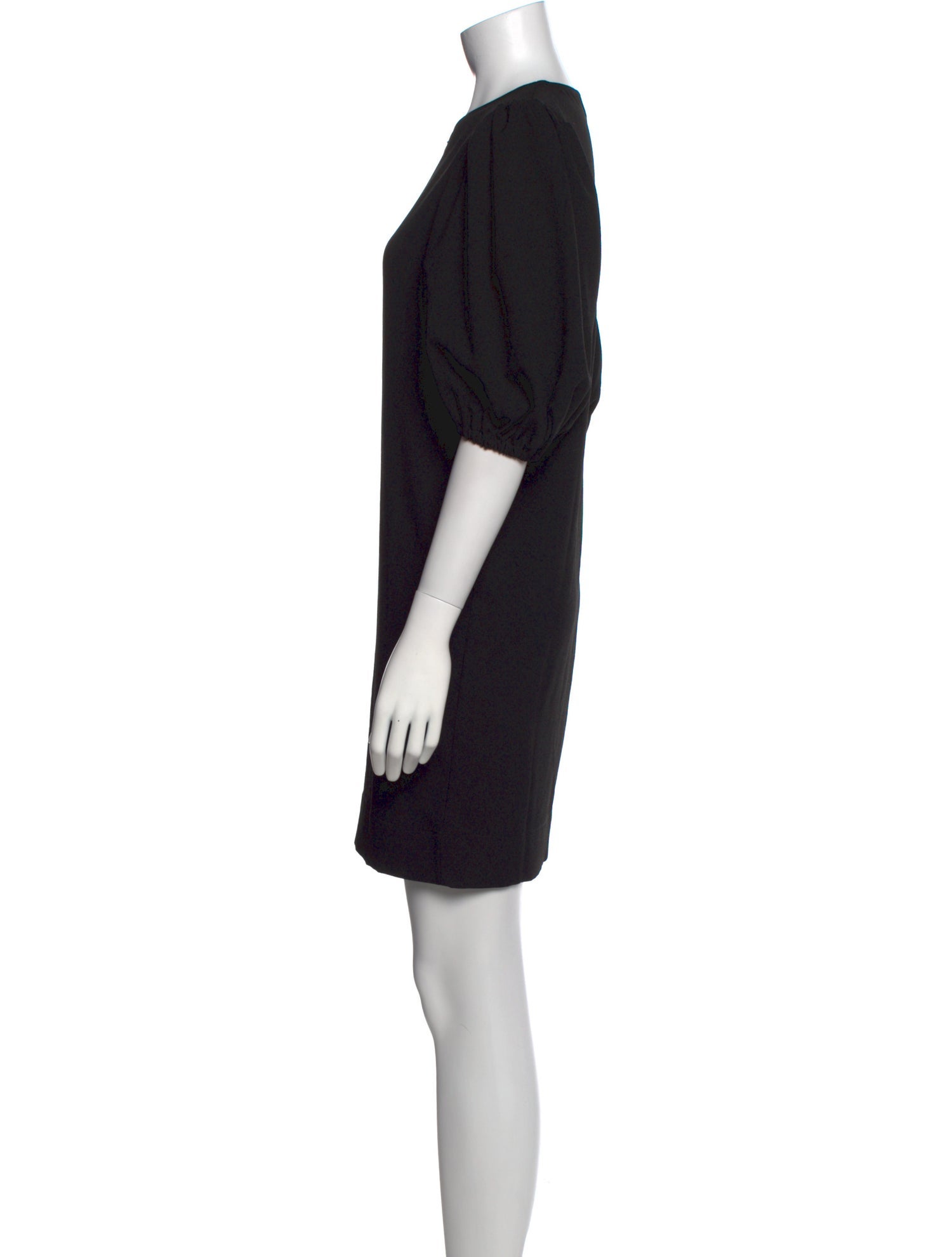 Ganni Crew Neck Mini Dress