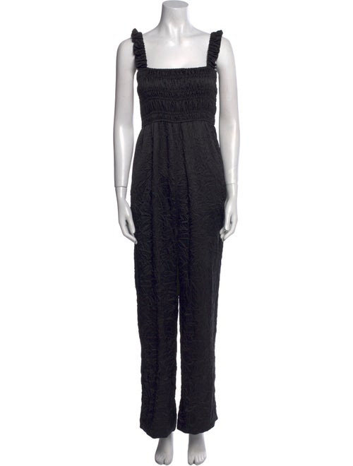 Ganni Square Neckline Jumpsuit