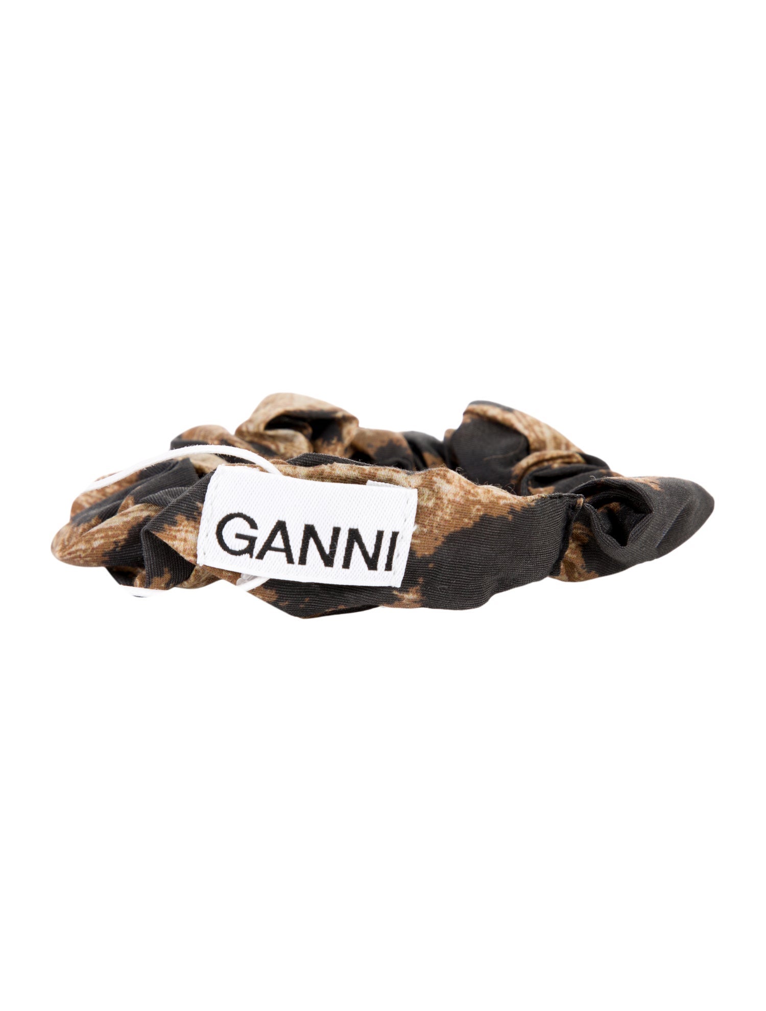 Ganni Leopard Print Scrunchie