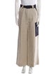 Ganni Linen Wide Leg Pants