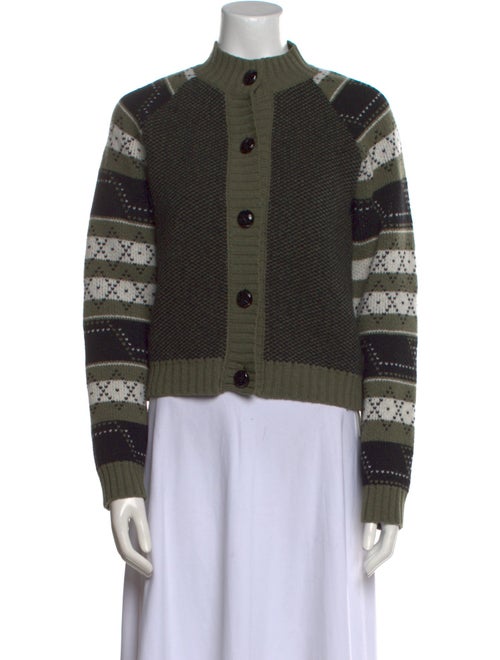 Ganni Wool Striped Sweater