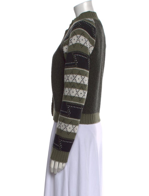 Ganni Wool Striped Sweater