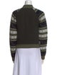 Ganni Wool Striped Sweater