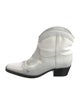 Ganni Leather Western Boots