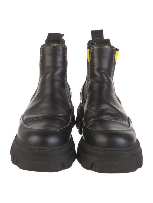 Ganni Leather Chelsea Boots