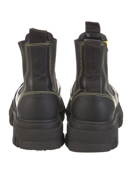 Ganni Leather Chelsea Boots