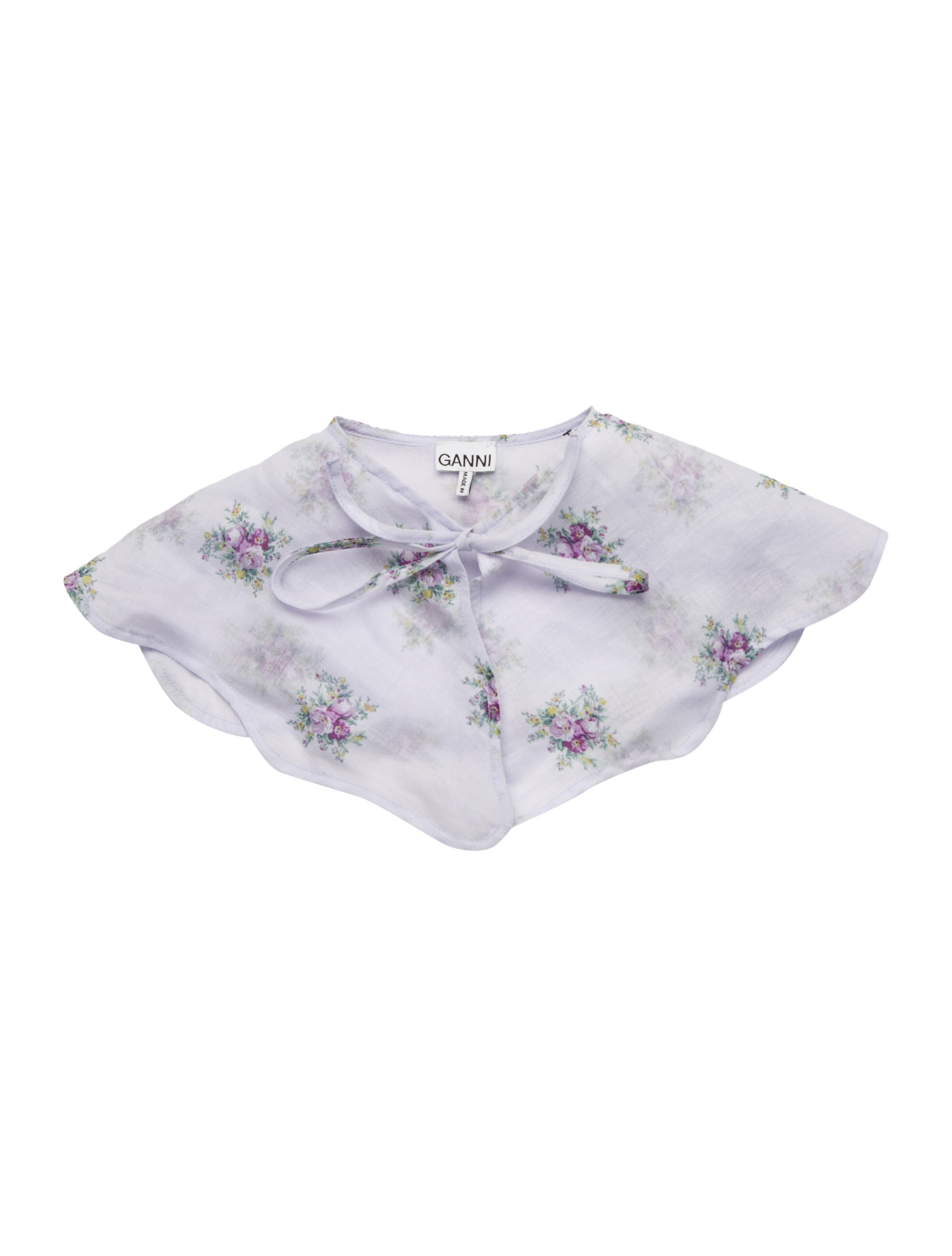 Ganni Floral Print Scarf