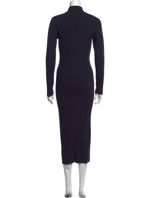 Ganni Turtleneck Midi Length Dress