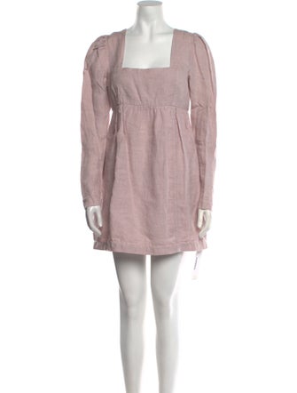 Ganni Hemp Mini Dress