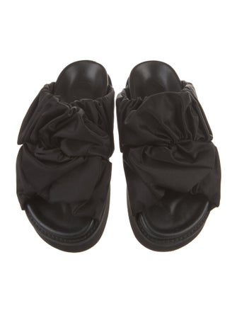 Ganni Satin Slides