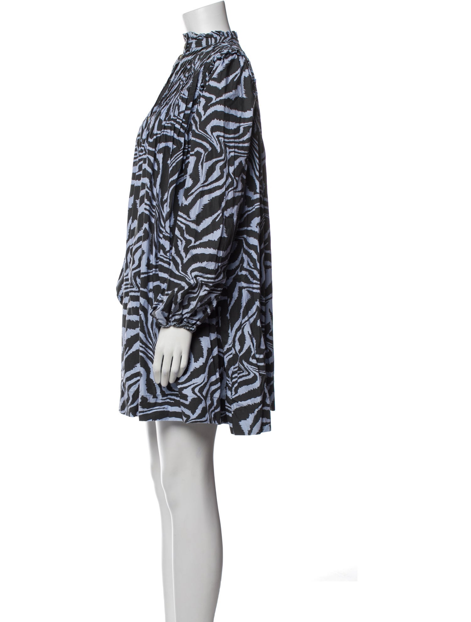 Ganni Printed Mini Dress