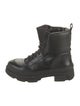 Ganni Leather Combat Boots