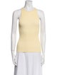 Ganni Crew Neck Sleeveless Top