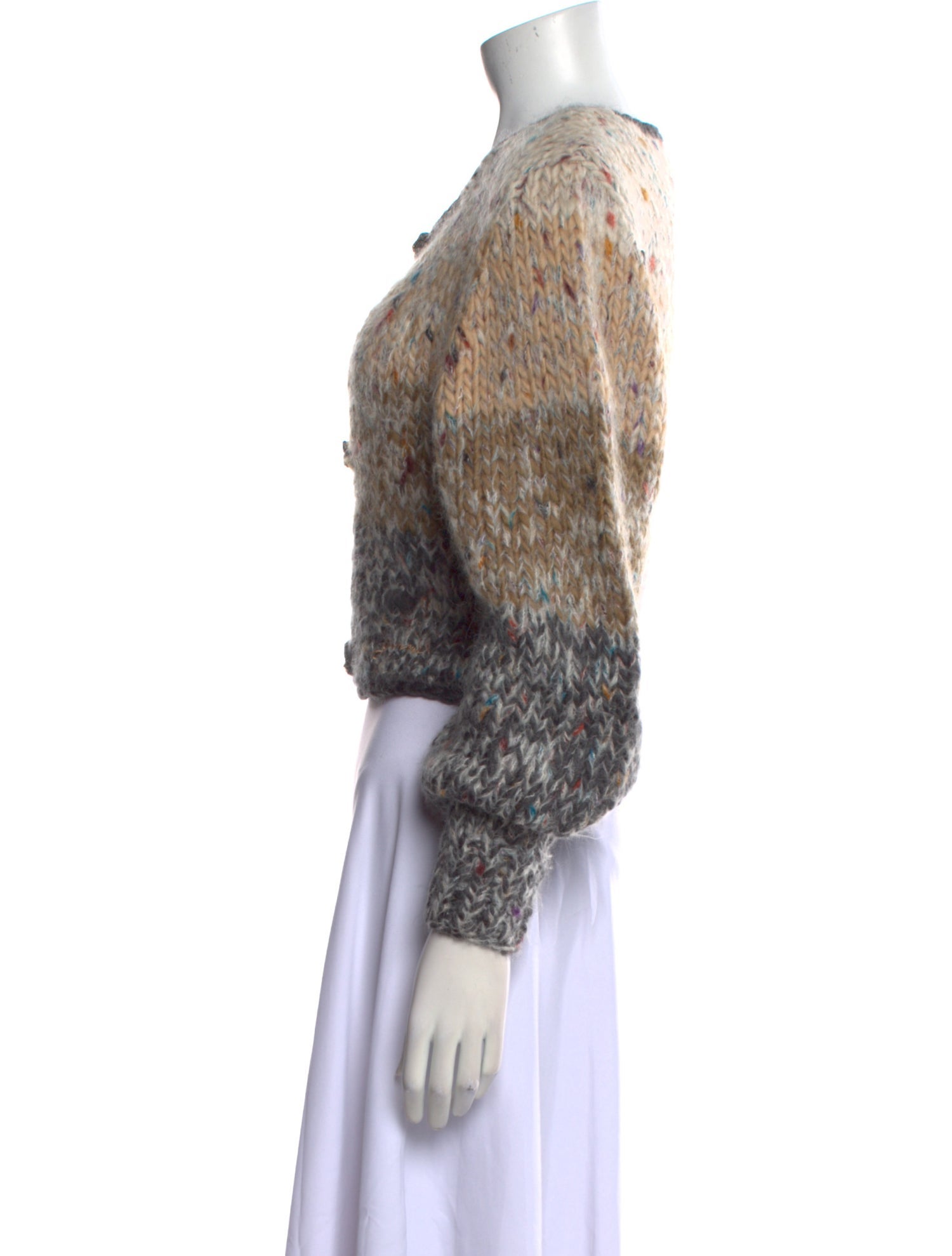 Ganni Wool Printed Sweater