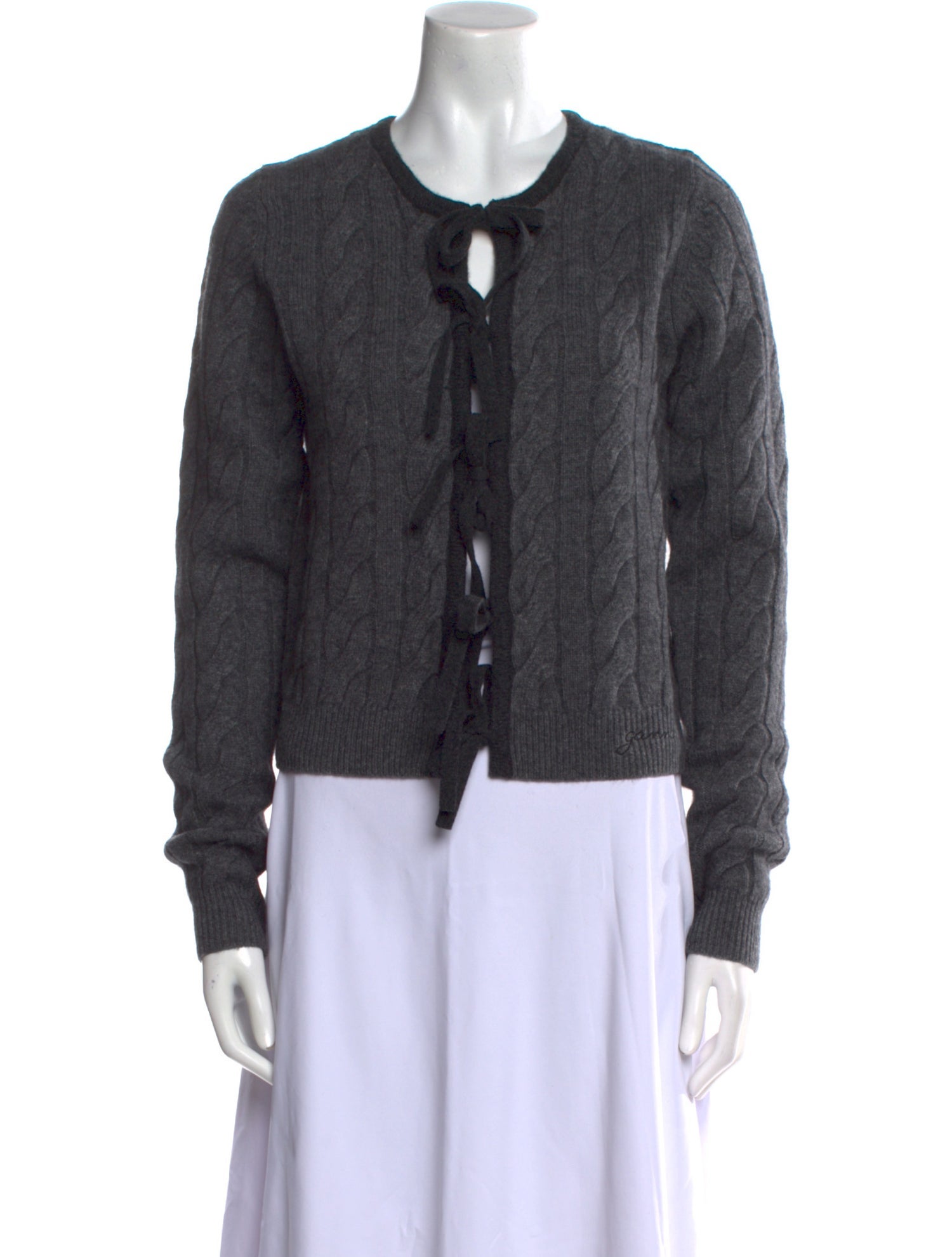 Ganni Wool Scoop Neck Sweater w/ Tags