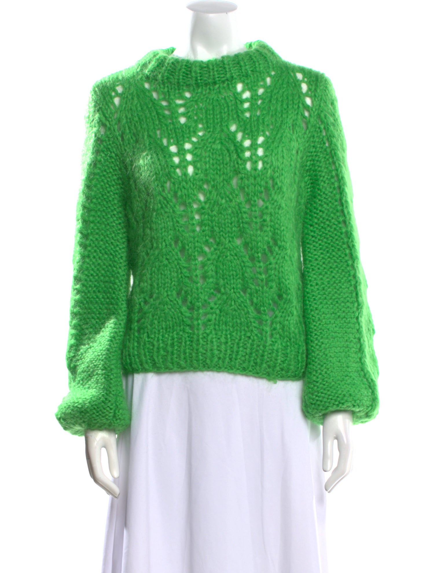 Ganni Wool Crew Neck Sweater