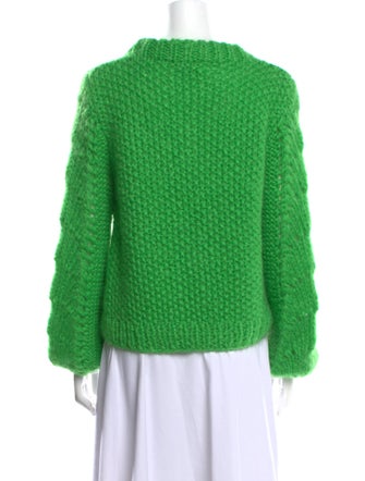 Ganni Wool Crew Neck Sweater