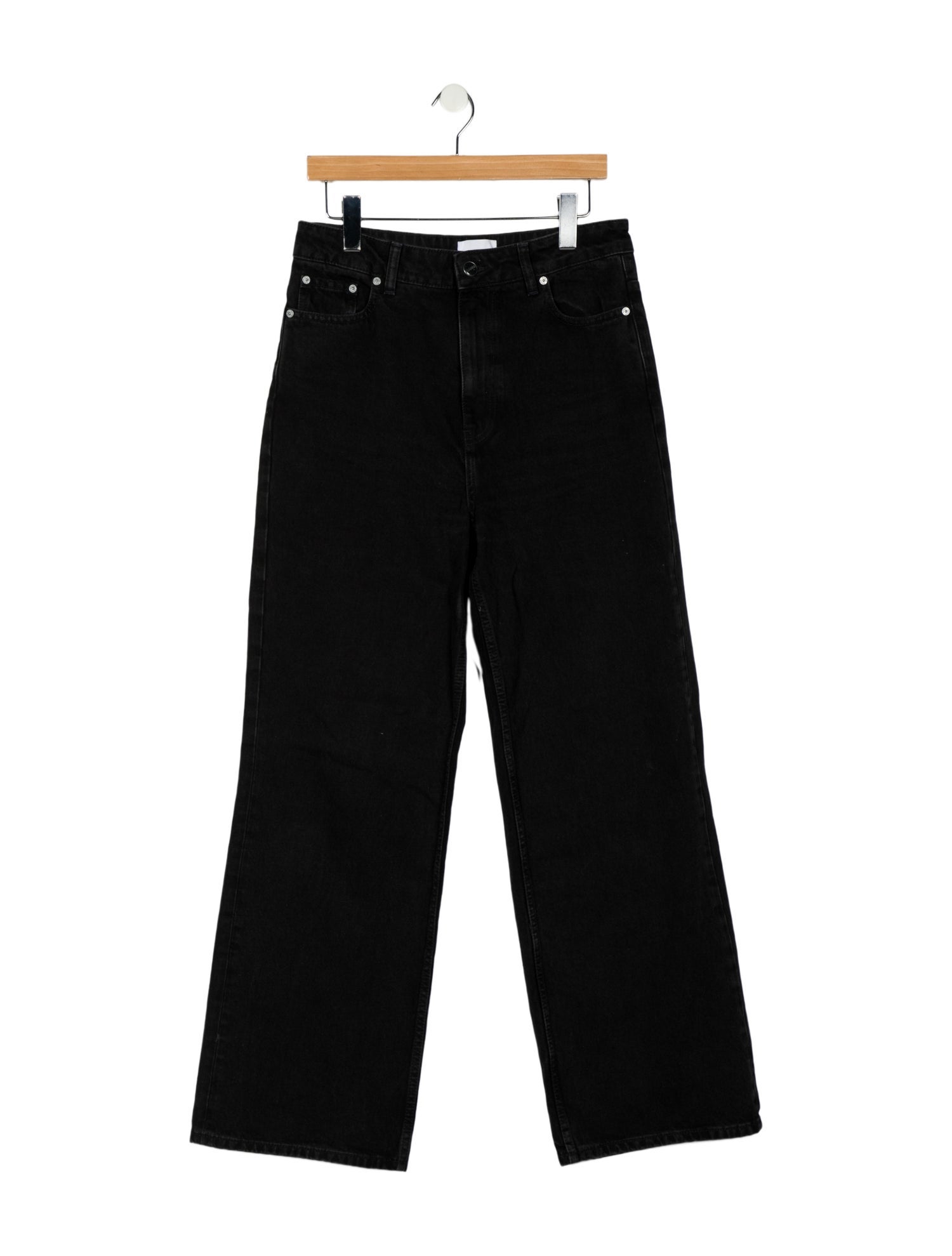 Ganni High-Rise Wide Leg Jeans