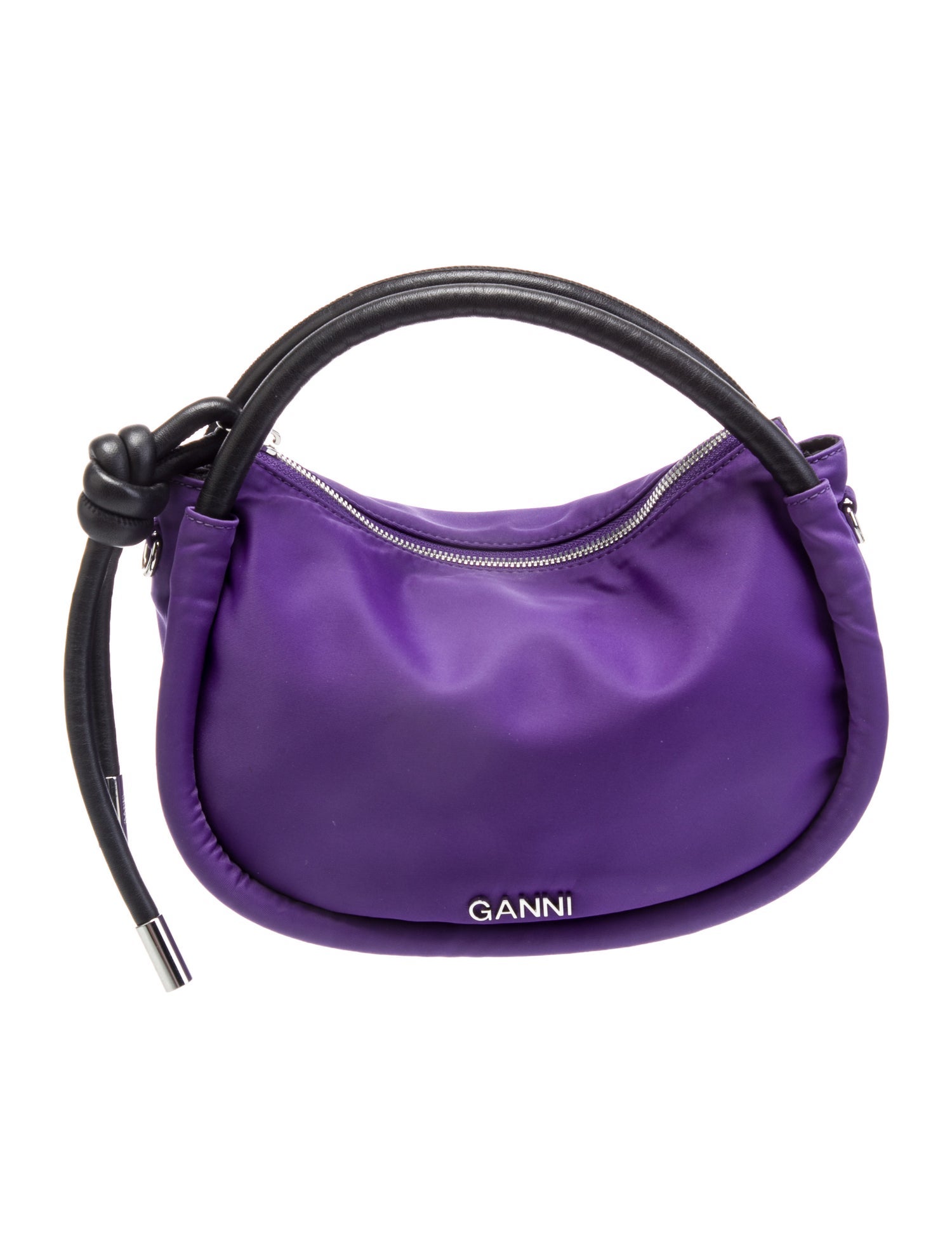 Ganni Nylon Top Handle Bag