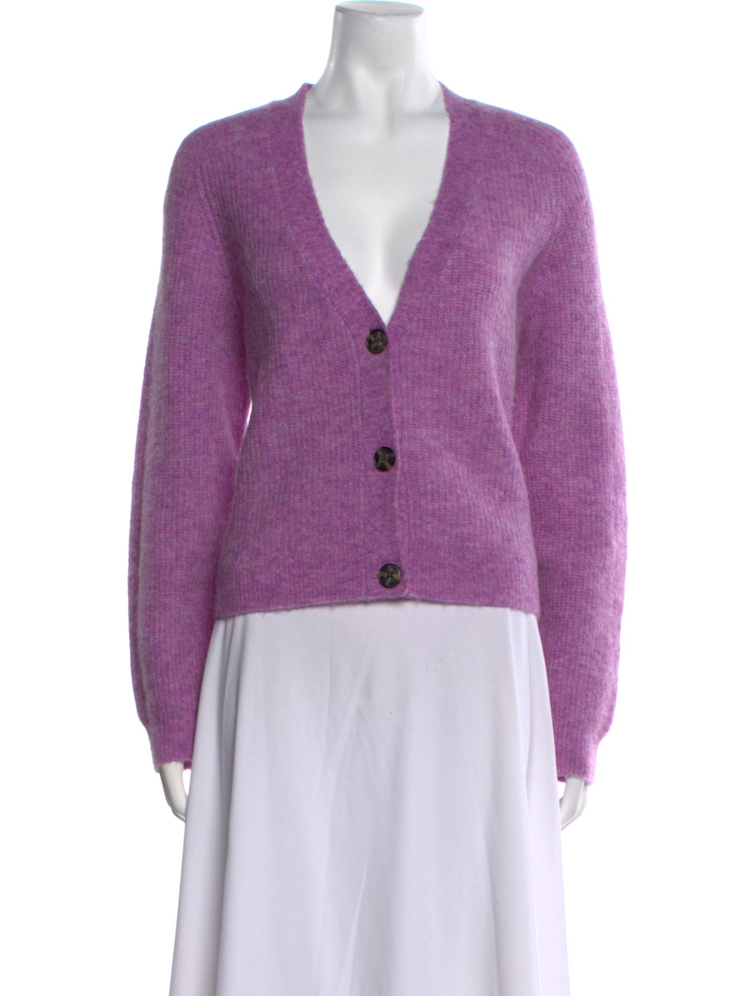 Ganni V-Neck Sweater