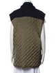 Ganni Wool Colorblock Pattern Vest