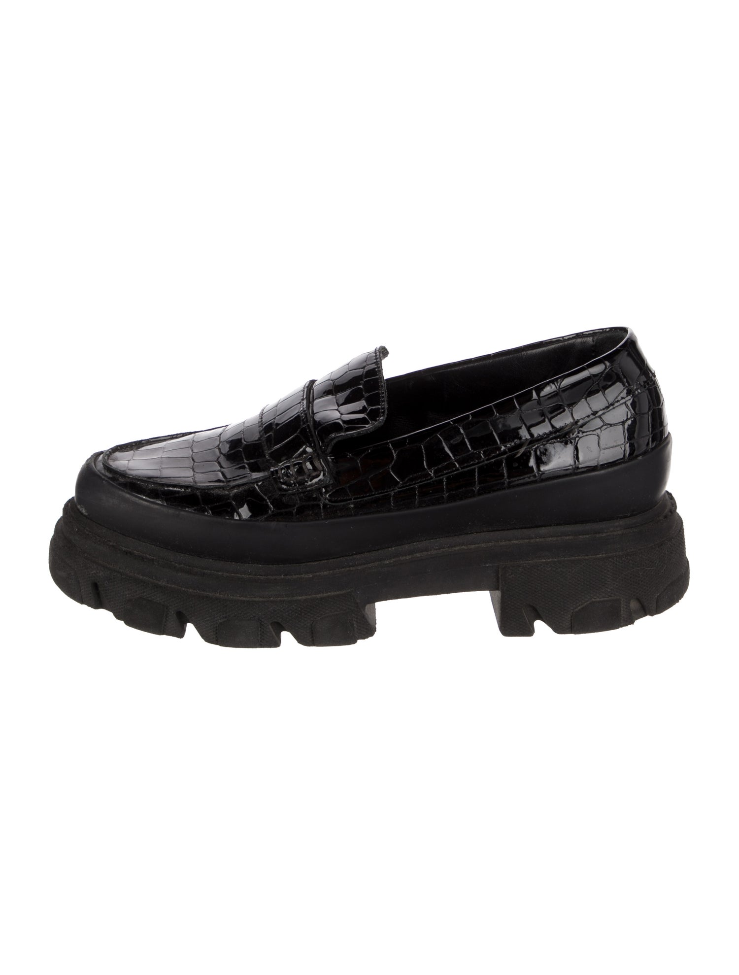 Ganni Patent Leather Loafers