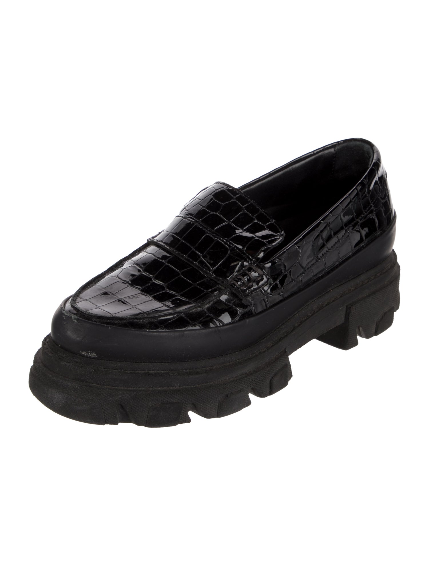 Ganni Patent Leather Loafers
