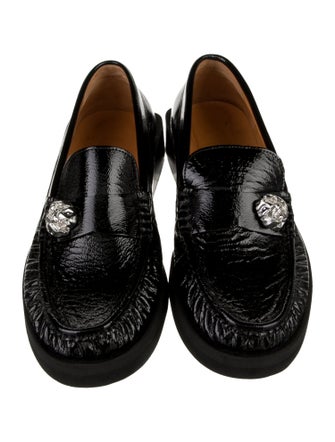 Ganni Patent Leather Loafers