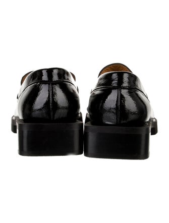 Ganni Patent Leather Loafers