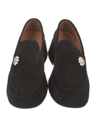 Ganni Suede Loafers