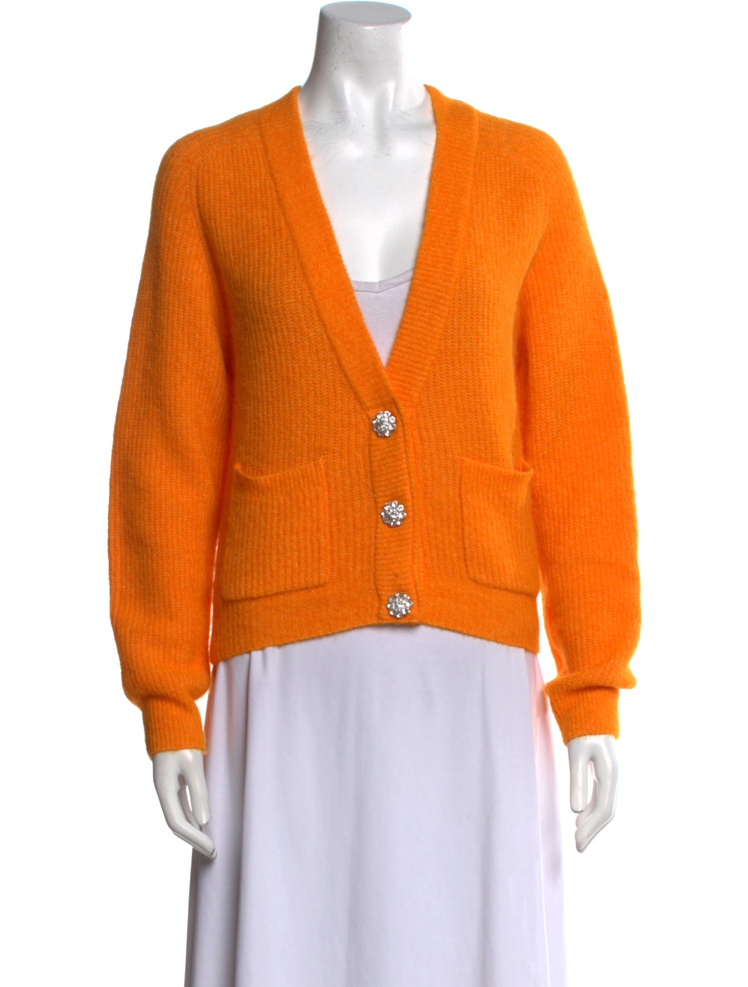 Ganni V-Neck Sweater