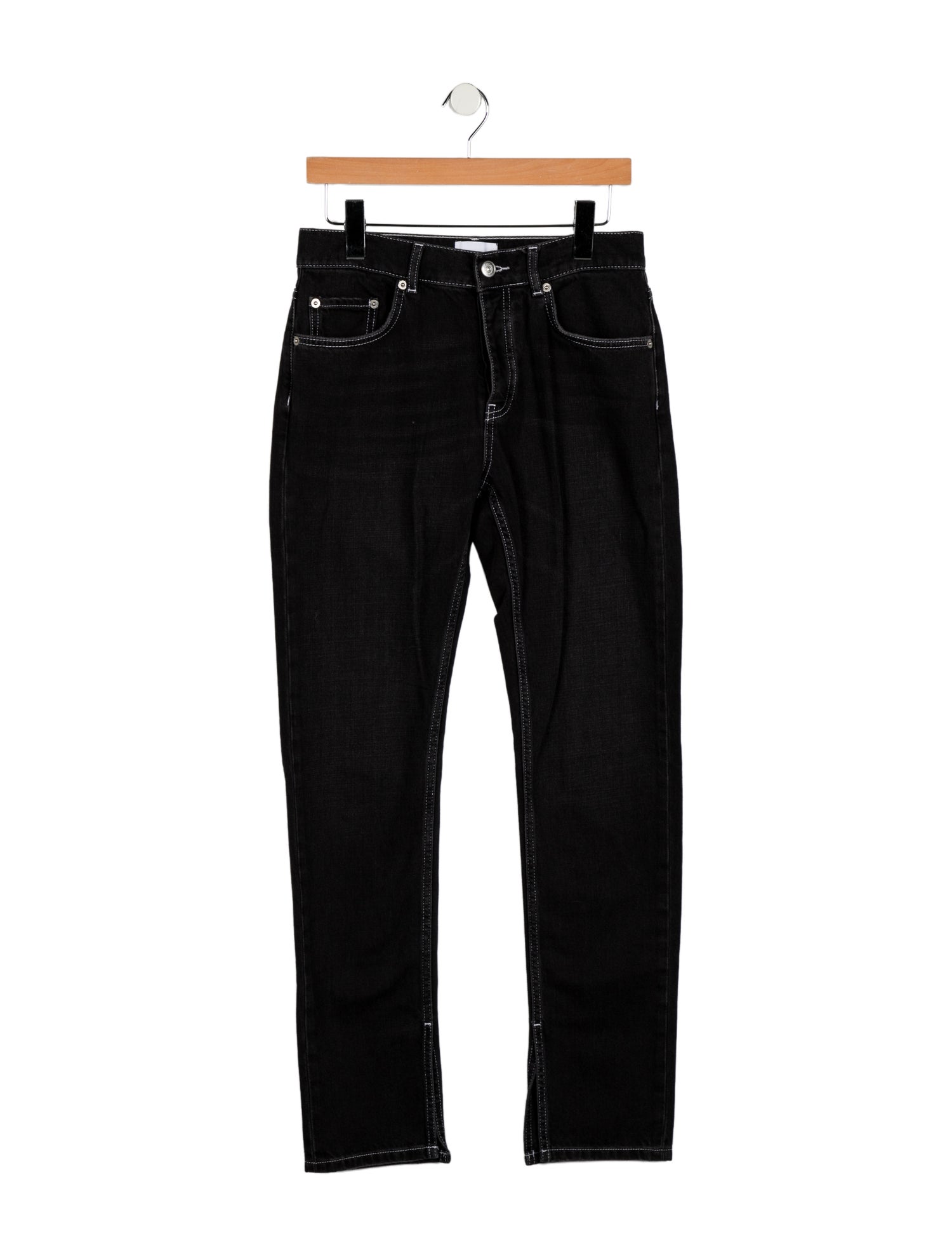 Ganni Mid-Rise Straight Leg Jeans